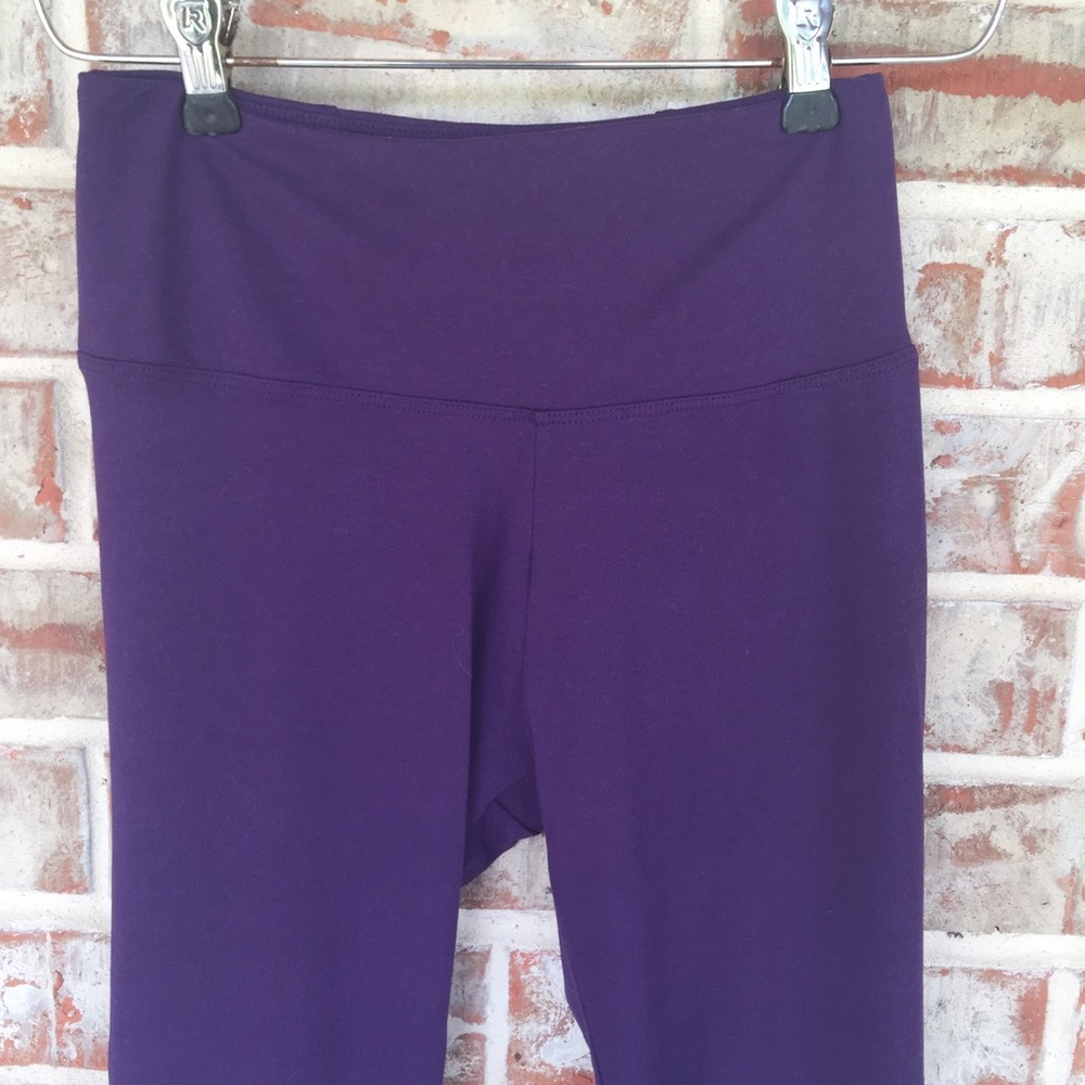Marika Orchid Vent High Waist Lattice Leggings M - Picture 7 of 14